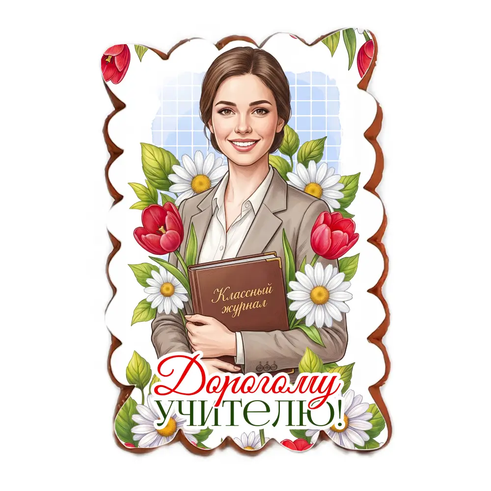 Пряник «Дорогому Учителю! Девочки»