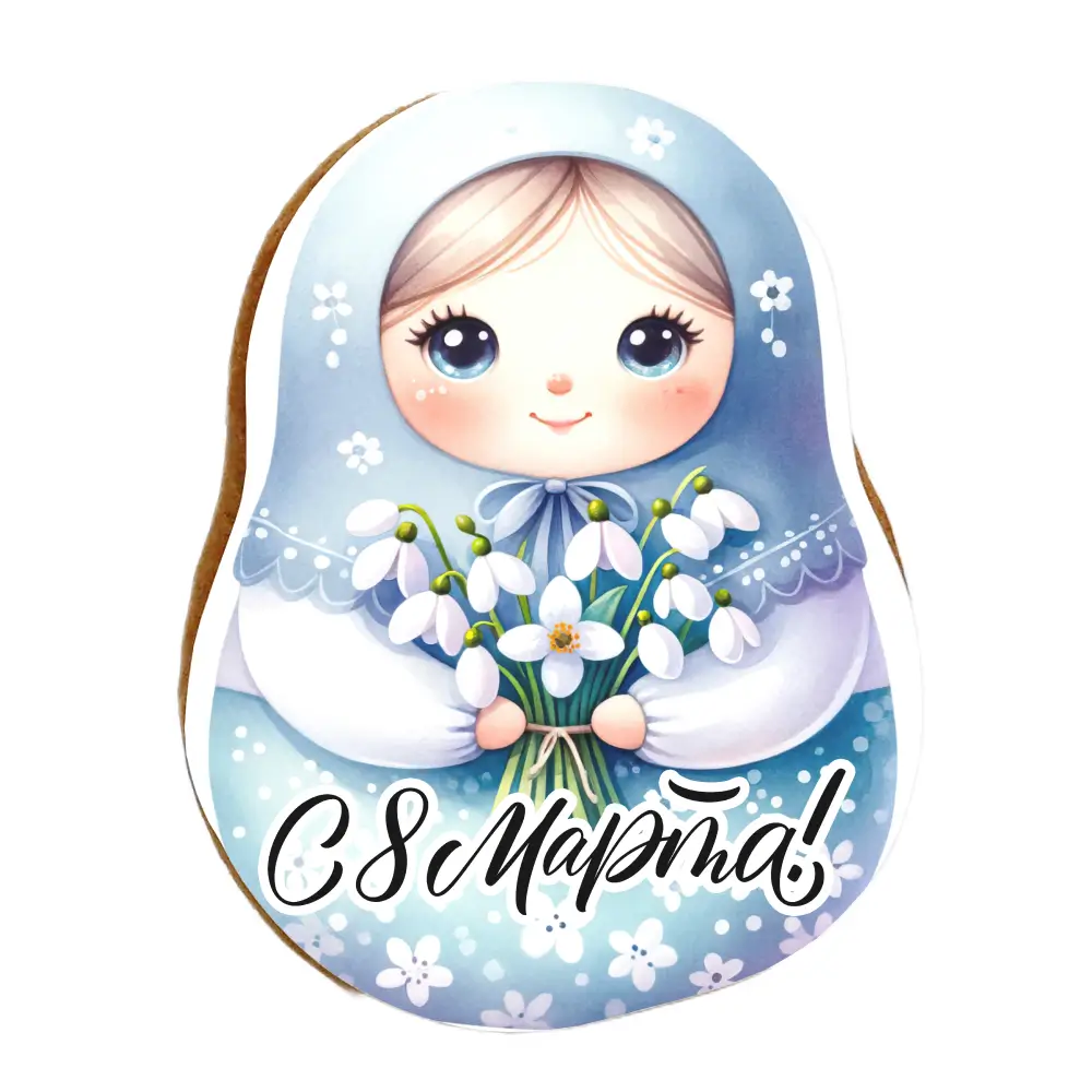 Пряник «Матрешка Глаша»