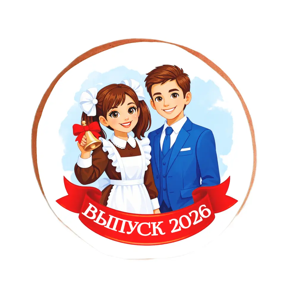 Пряник «Выпуск 2026. Школьники»