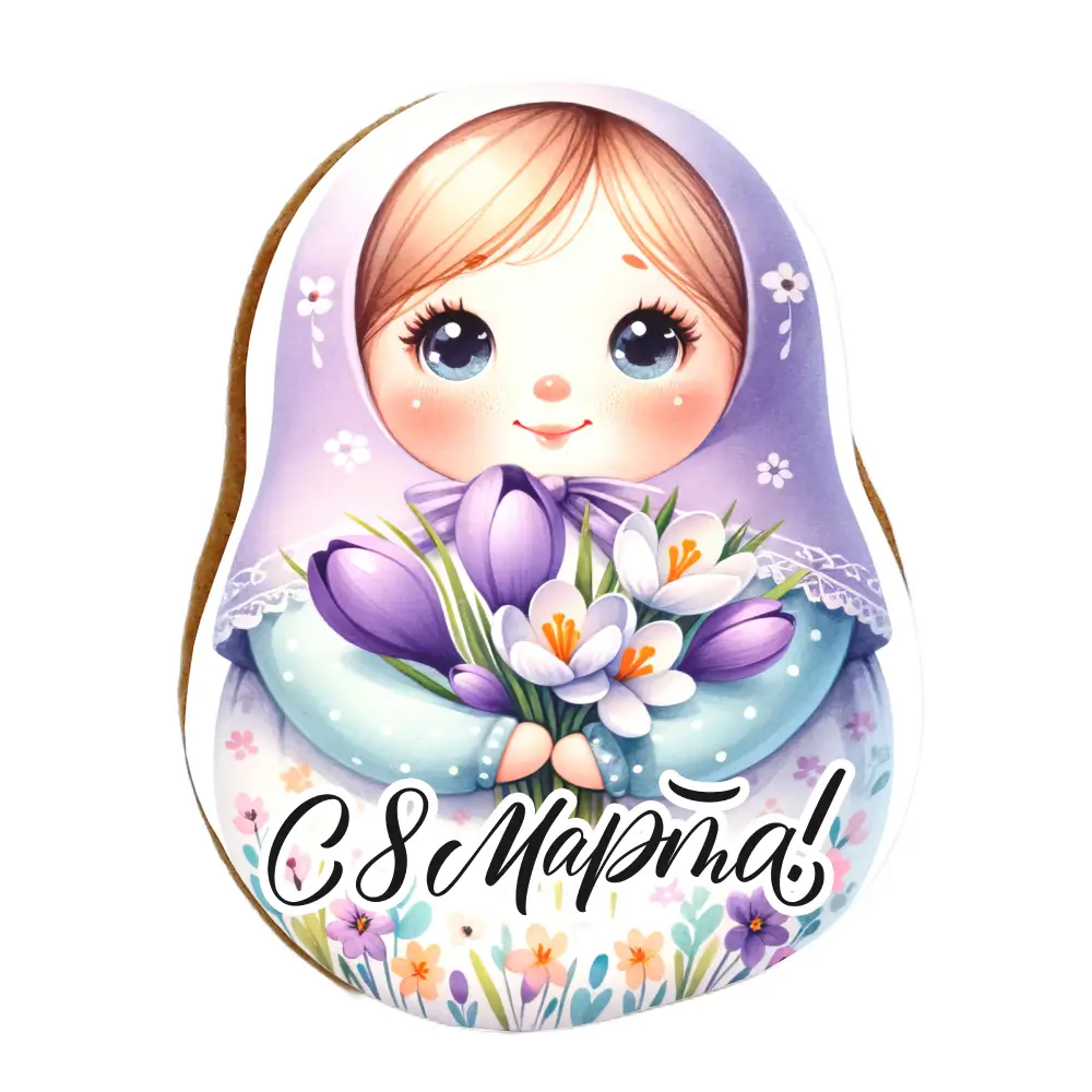 Пряник «Матрешка Любаша»